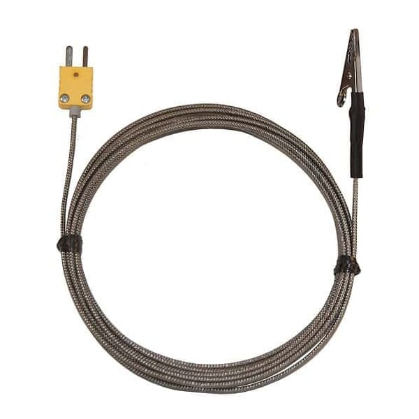 Type-K Alligator Clip Ovn Probe 2"L Mini